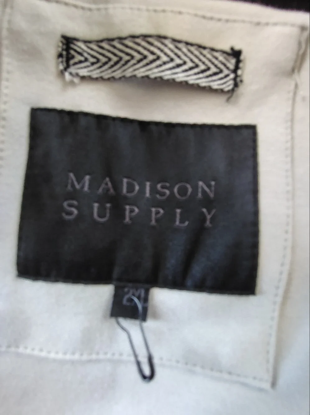 Madison Supply  Colorblock Matching Set- Purple & Gray.  Hoodie 2XL And Pants XL